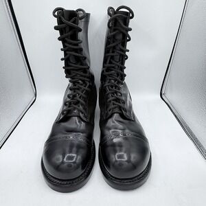 Corcoran 1500 Men's 10" Original Jump Boots Black Leather Size 13 EE Made In USA